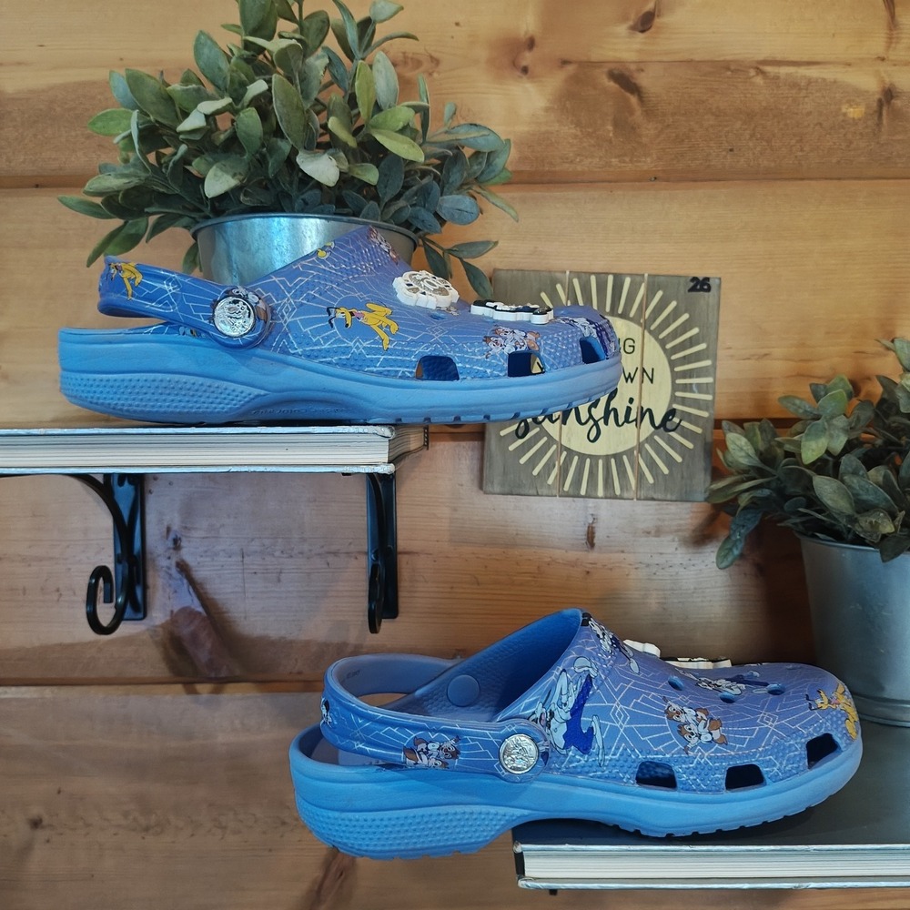 Crocs Disney 100th Anniversary Clogs Mickey Mouse Lavender Shoes W6/M4 Purple